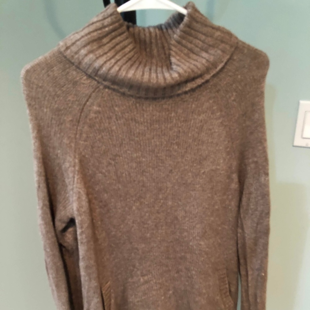The Limited Brown Cowl Neck Sweater